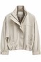 Lorven Oversize High Collar Bomber Viral Women's Jacket - 7