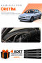 Ford Escort (1996-2002) Compatible Torpedo Protection Cover Auto Cover - Black-Beige - Fo014