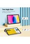 حافظة ProCase لجهاز iPad A16 الجيل 11 مقاس 11 بوصة 2025/الجيل العاشر 10.9 بوصة، باللون الأسود الظلي - 4