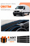 Mercedes Spri̇nter W906 (2006-2014) Compatible Dashboard Protection Cover Auto Cover - Black-Blue - Mb020