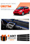 Honda Jazz (2002-2008) Compatible Dashboard Protection Cover Auto Cover - Black-Blue - Ho016