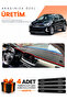 Kia Stonic (2021-2025) Compatible Dashboard Protection Cover Auto Cover - Black-Red - Ki024