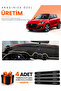 Suzuki Swi̇ft (2017-2020) Compatible Dashboard Protection Cover Auto Cover - Black-Beige - Sz003