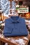 Men's Polo Collar Sweatshirt with Long Sleeves and Pockets, Comfortable Fit, Winter Thick Fabric - 3