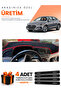 Hyundai Elantra (2017-2020) Compatible Dashboard Protection Cover Auto Cover - Black-Red - Hu017