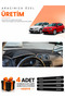 Seat Ibiza (2008-2017) Compatible Dashboard Protection Cover Auto Cover - Black-Grey - Se004