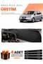 Chevrolet Rezzo (2000-2011) Compatible Dashboard Protection Cover Auto Cover - Black-Grey - Ch003