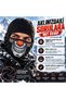 Wak Unisex Stylish Clown Patterned Balaclava Winter Full Face Mask Thermal Breathable Flexible under Helmet Neck Gaiter - 7