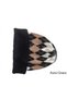 Women's Diamond Patterned Plush Beret Soft Textured Winter Trendy Hat - 8