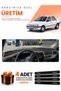 Renault 19 Europa (1996-2003) Compatible Torpedo Protection Cover Auto Cover - Black-Beige - Re004