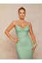 Rochie maxi, verde - 5