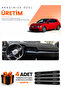 Volkswagen Golf 8 (2021-2025) Compatible Dashboard Protection Cover Auto Cover - Black-Grey - Vw034