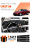 Mercedes W208-C208 Clk (1997-2002) Compatible Dashboard Protection Cover Auto Cover - Black - Mb009