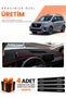 Nissan Townstar (2025 and Later) Compatible Torpedo Protection Cover Auto Cover - Black-Red - Ni023