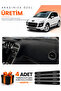 Peugeot 3008 Screenless (2010-2015) Compatible Dashboard Protection Cover Auto Cover - Black - Pe016