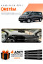 Volkswagen Transporter (2025-Later) Compatible Dashboard Protection Cover Auto Cover - Black-Beige - Vw035