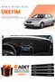 Hyundai Elantra (2007-2011) Compatible Torpedo Protection Cover Auto Cover - Black-Brown - Hu015