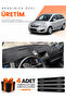 Opel Zafira B (2004-2011) Compatible Dashboard Protection Cover Auto Cover - Black - Op018