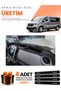 Renault Trafic Coverless (2015-2022) Compatible Dashboard Protection Cover Auto Cover - Black - Re047