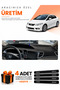 Honda Civic Fb7 (2011-2015) Compatible Dashboard Protection Cover Auto Cover - Black-Grey - Ho011