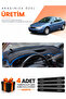 Renault Laguna 2 (2002-2005) Compatible Dashboard Protection Cover Auto Cover - Black-Blue - Re033