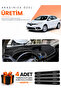 Renault Fluence Large Screen (2009-2016) Compatible Dashboard Protection Cover Auto Cover - S.Gray - Re023