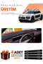 Citroen Cactus (2014-2017) Compatible Dashboard Protection Cover Auto Cover - Black-Red - Ci017