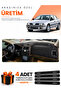 Mitsubishi Carisma Small Screen (1997-2003) Compatible Torpedo Protection Cover Auto Cover - S.Khv - Mi003