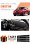Nissan Juke (2020-2023) Compatible Torpedo Protection Cover Auto Cover - Black-Brown - Ni022