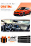 Kia Ceed (2020-2025) Compatible Torpedo Protection Cover Auto Cover - Black-Grey - Ki005