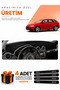 Audi A3 (2004-2008) Compatible Dashboard Protection Cover Auto Cover - Black-Grey - Au002
