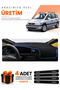 Opel Zafira (1999-2003) Compatible Dashboard Protection Cover Auto Cover - Black-Blue - Op017