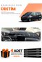 Hyundai Staria (2021-2025) Compatible Torpedo Protection Cover Auto Cover - Black-Blue - Hu040