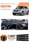 Kia Sportage (2010-2016) Compatible Dashboard Protection Cover Auto Cover - Black-Blue - Ki022