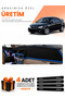 Proton Gen 2 (2004-2011) Compatible Torpedo Protection Cover Auto Cover - Black-Blue - Pr001