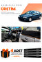 Renault Laguna 1 Airbagged (2000-2007) Compatible Torpedo Protection Cover Auto Cover - Dark Brown - Re032