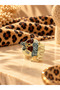 Leopard Print Hair Clip with Cute Dog Figure – Stylish and Fun Hair Accessory - 3