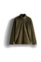 6Wm1023-Kh Men's Half-Zip Fleece Khaki