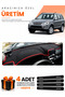 Honda Cr-V (2000-2006) Compatible Dashboard Protection Cover Auto Cover - Black-Red - Ho014