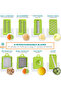 Vegetable Chopper, Multifunctional 15-in-1 Mandoline Slicer and Onion Dicer, Food Chopper | WIDGETS MATRIX - 2