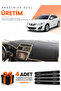 Mazda 6 (2007-2013) Compatible Dashboard Protection Cover Auto Cover - Black-Beige - Ma007