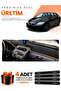 Honda City (2002-2007) Compatible Dashboard Protection Cover Auto Cover - Black-Beige - Ho002