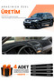 Volkswagen Touareg (2002-2010) Compatible Dashboard Protection Cover Auto Cover - Black-Grey - Vw025