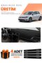 Volkswagen Golf 7 (2012-2020) Compatible Dashboard Protection Cover Auto Cover - Black - Vw012