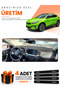 Kia X-Ceed (2020-2025) Compatible Dashboard Protection Cover Auto Cover - Black-Beige - Ki005