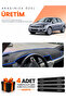 Opel Astra H (2003-2014) Compatible Dashboard Protection Cover Auto Cover - Black-Blue - Op003