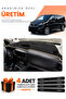 Peugeot Expert Traveller (2017-2023) Compatible Dashboard Protection Cover Auto Cover - Black-Beige - Pe030