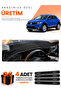 Volkswagen T-Roc (2017-2023) Compatible Dashboard Protection Cover Auto Cover - Black - Vw033