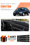 Ford Mondeo Poled (1993-1996) Compatible Glove Box Protection Cover Auto Cover - Black - Fo020