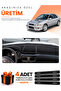 Subaru Impreza (1998-2000) Compatible Torpedo Protection Cover Auto Cover - Black - Su004